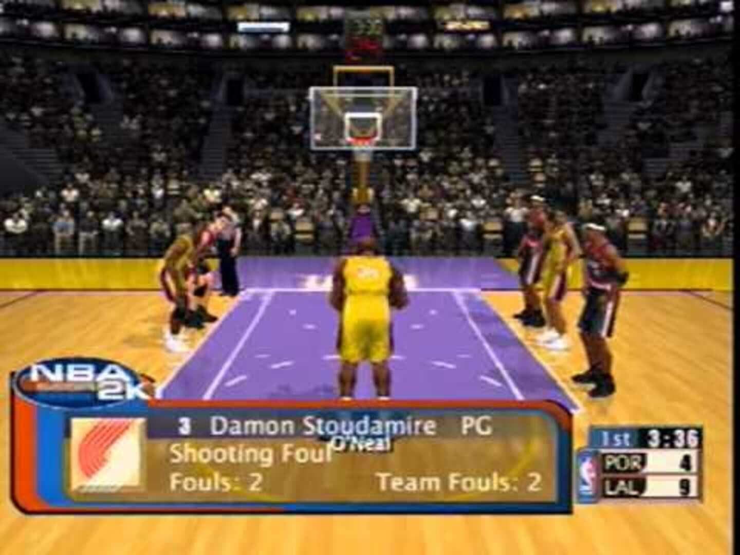 NBA 2K1 artwork