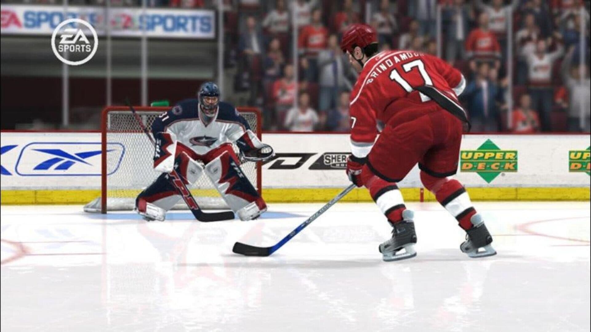 NHL 08 artwork