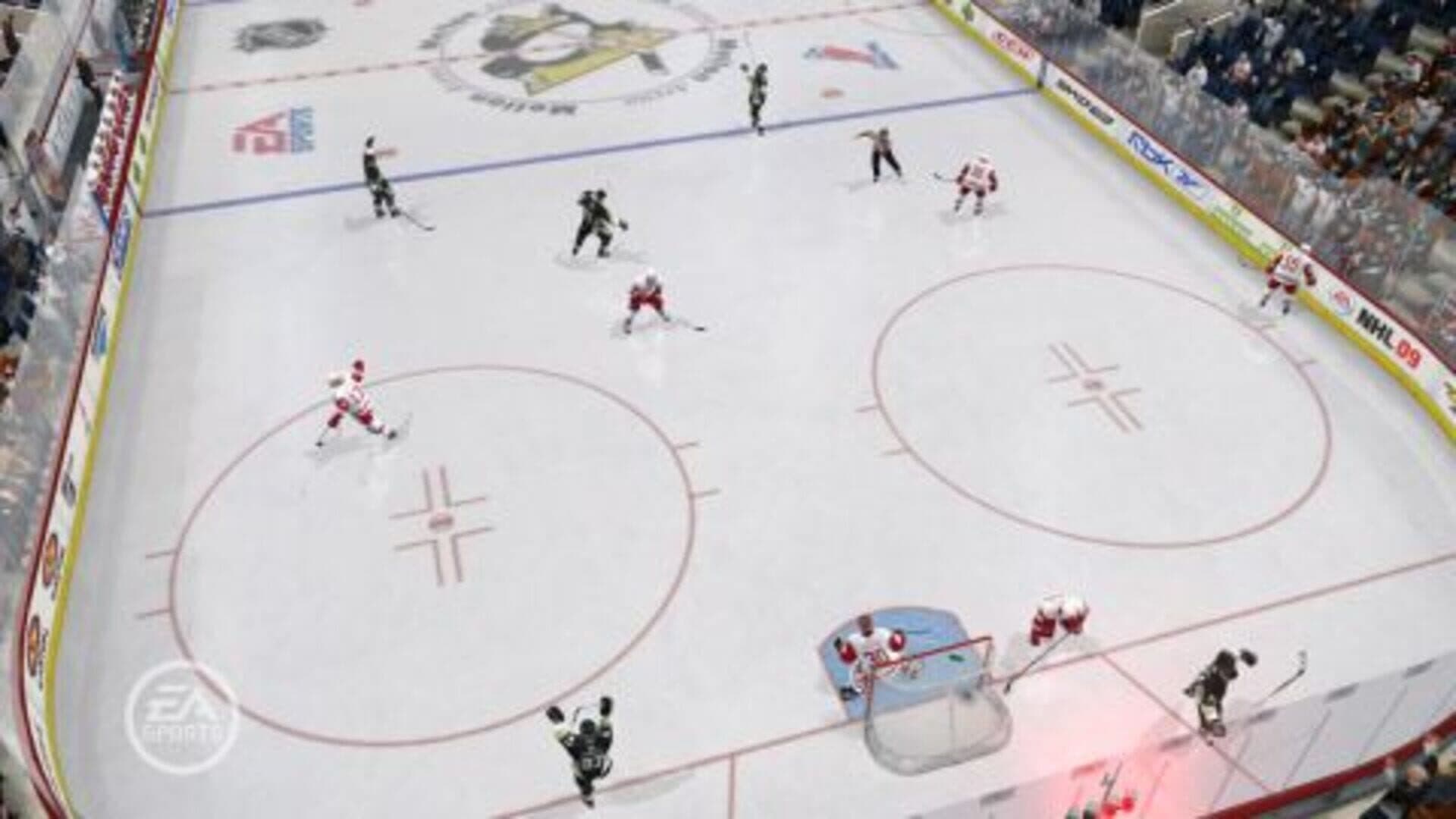 NHL 09 artwork