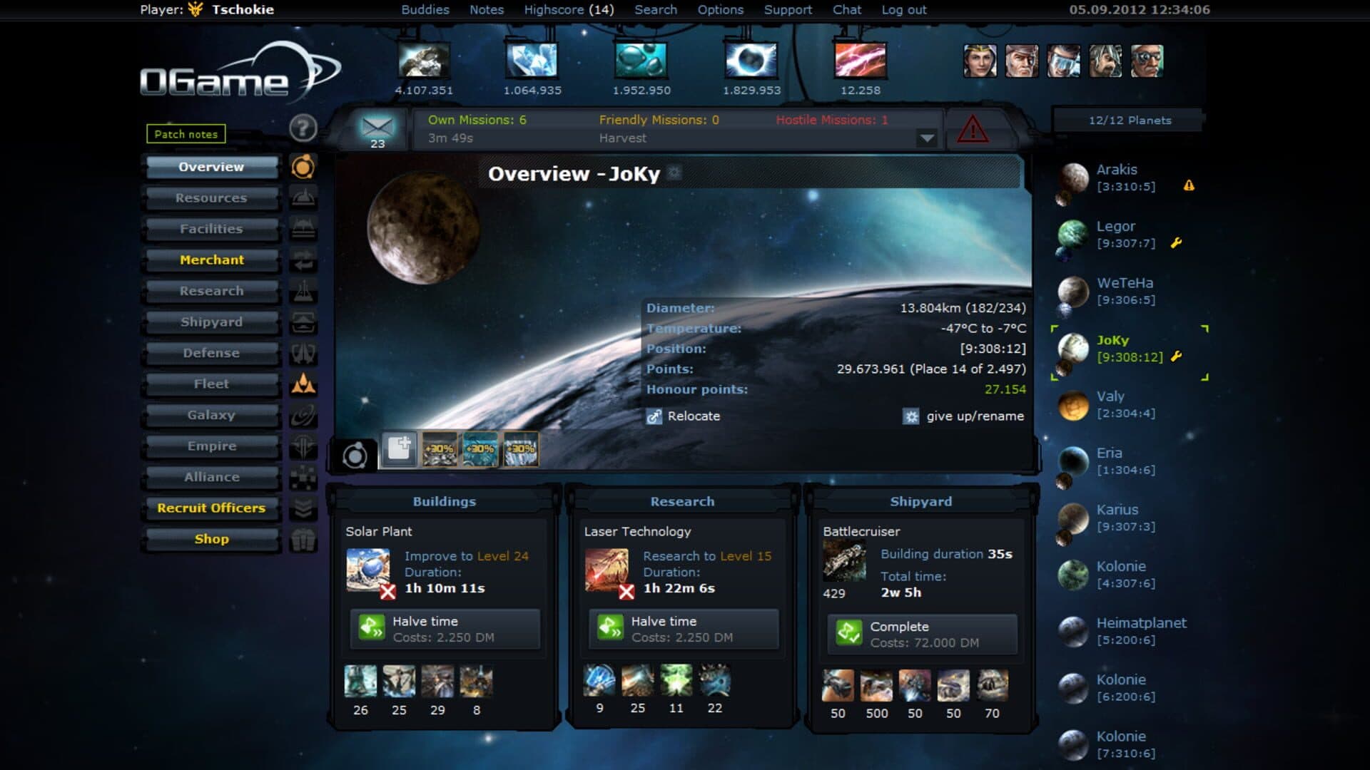 OGame artwork