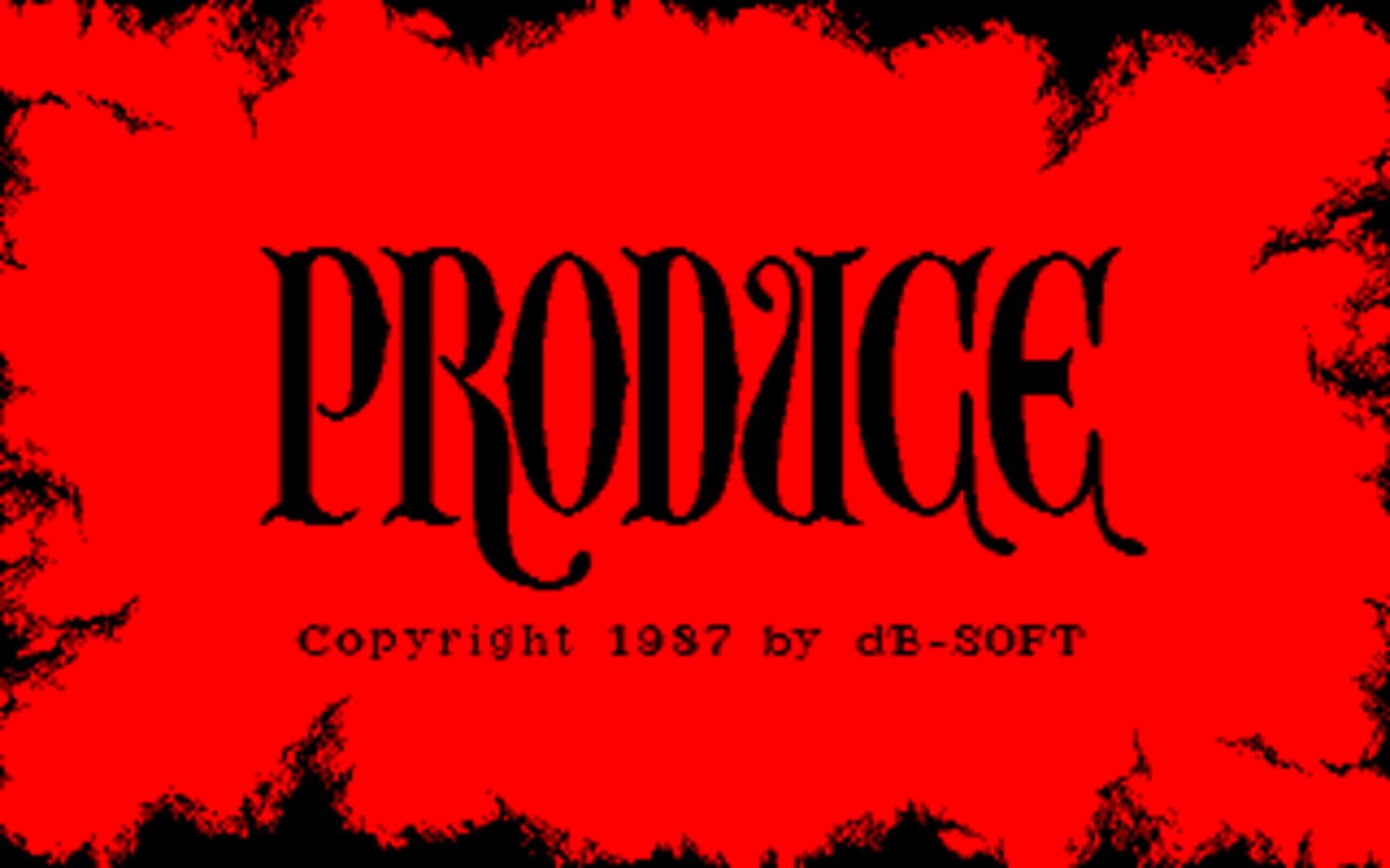 Produce artwork
