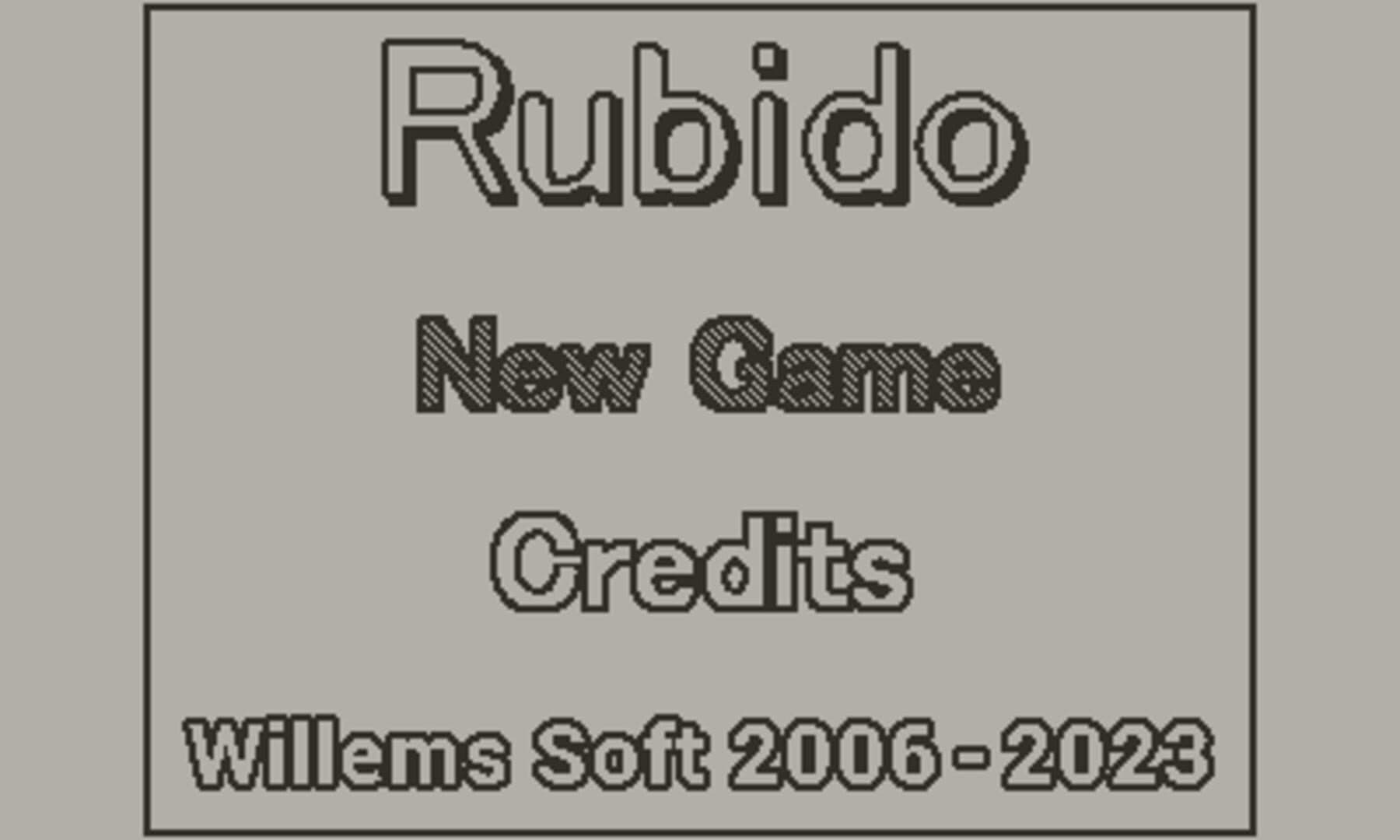 Rubido artwork