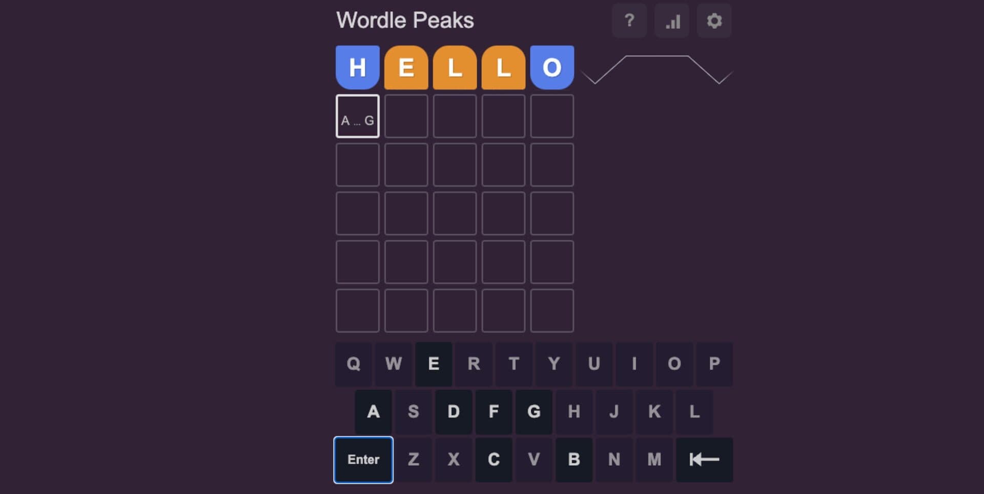 Word Peaks artwork