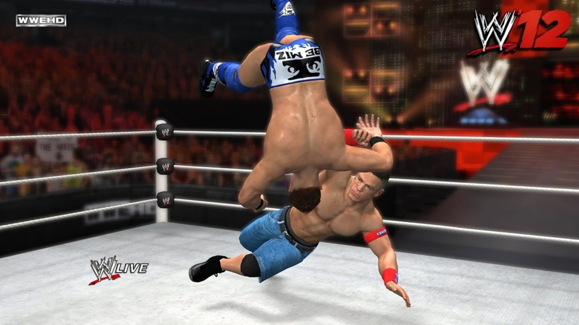 WWE '12 artwork