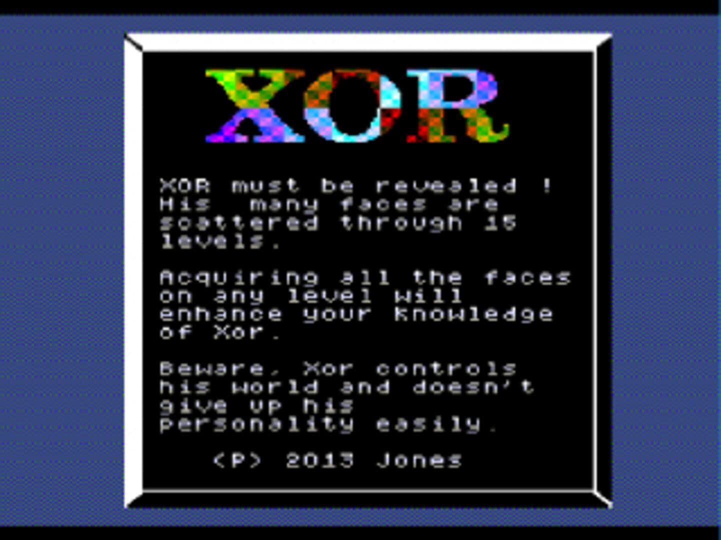 XOR artwork