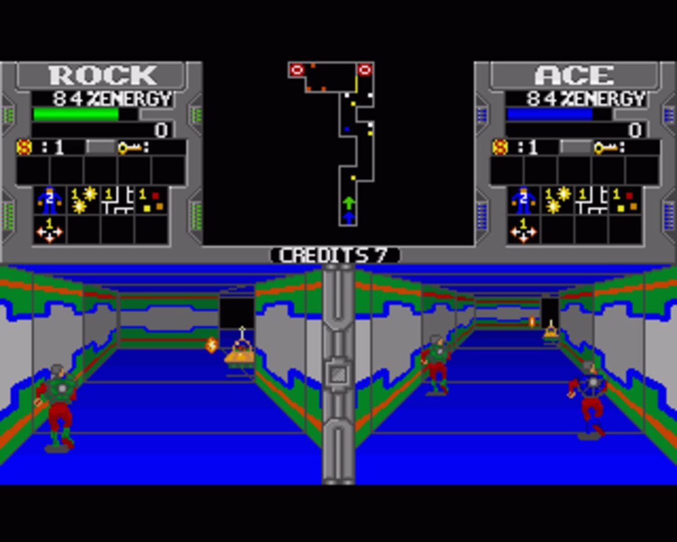 Xybots artwork