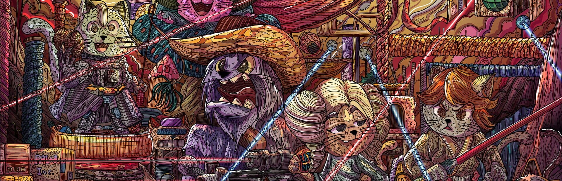 100 StarPaws Cats artwork