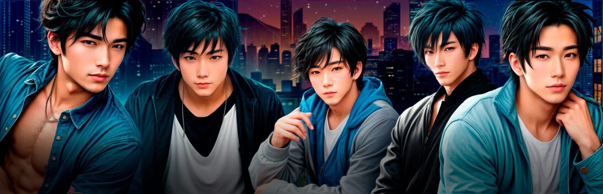 Anime Boys Mirror Quest artwork