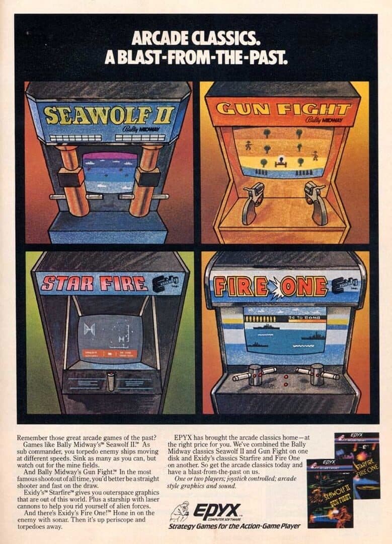 Arcade Classics: Starfire and Fire One artwork