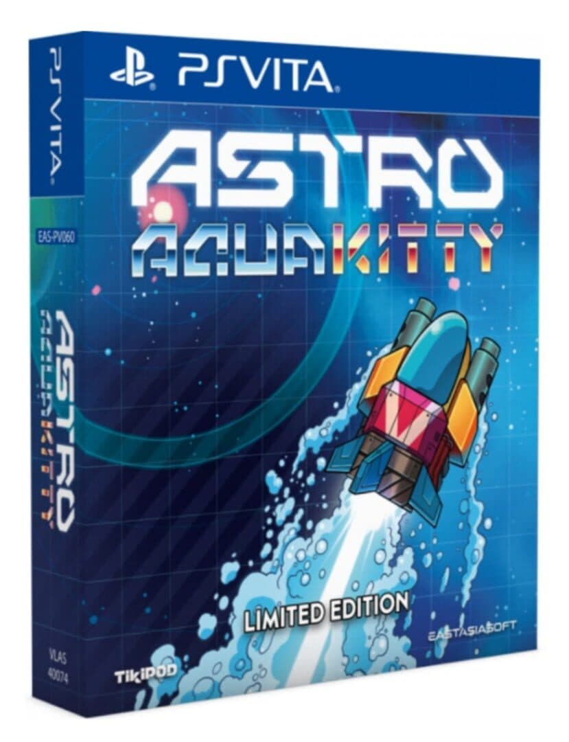 Astro Aqua Kitty: Limited Edition artwork