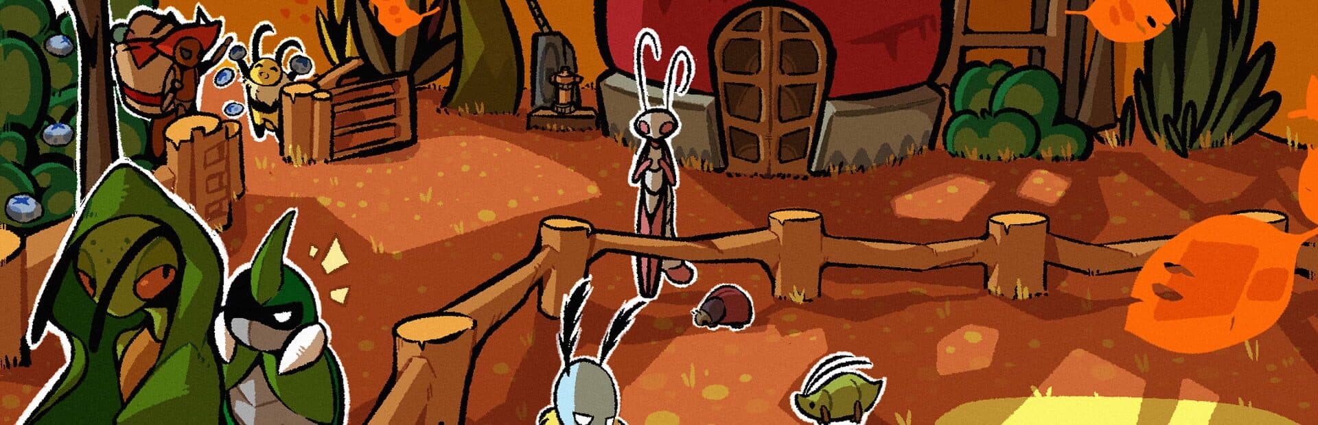 Bug Fables: The Everlasting Sapling artwork