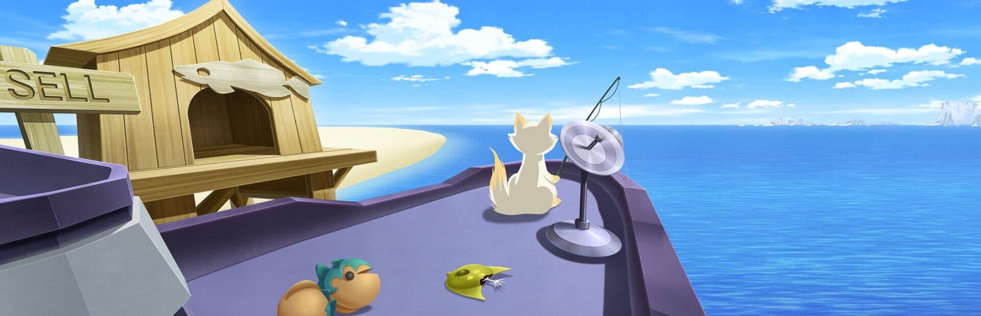 Cat Goes Fishing artwork
