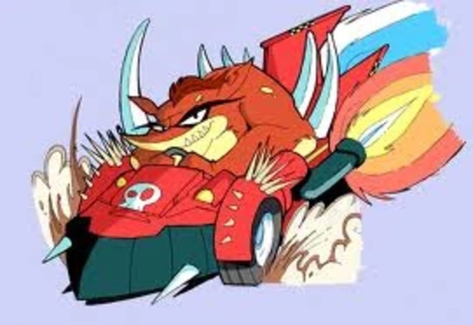 Crash Tag Team Racing artwork