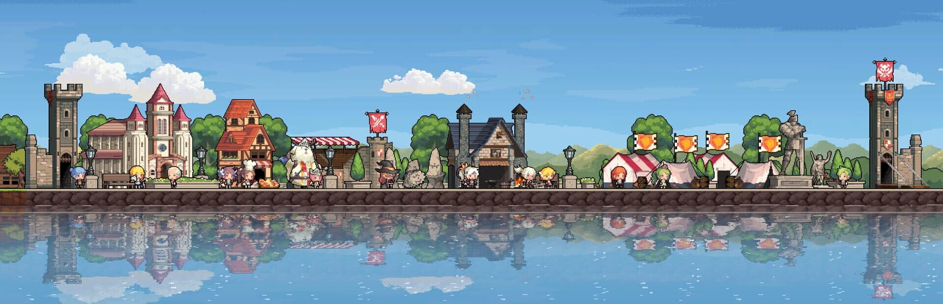 Crusaders Quest: Hero Town artwork