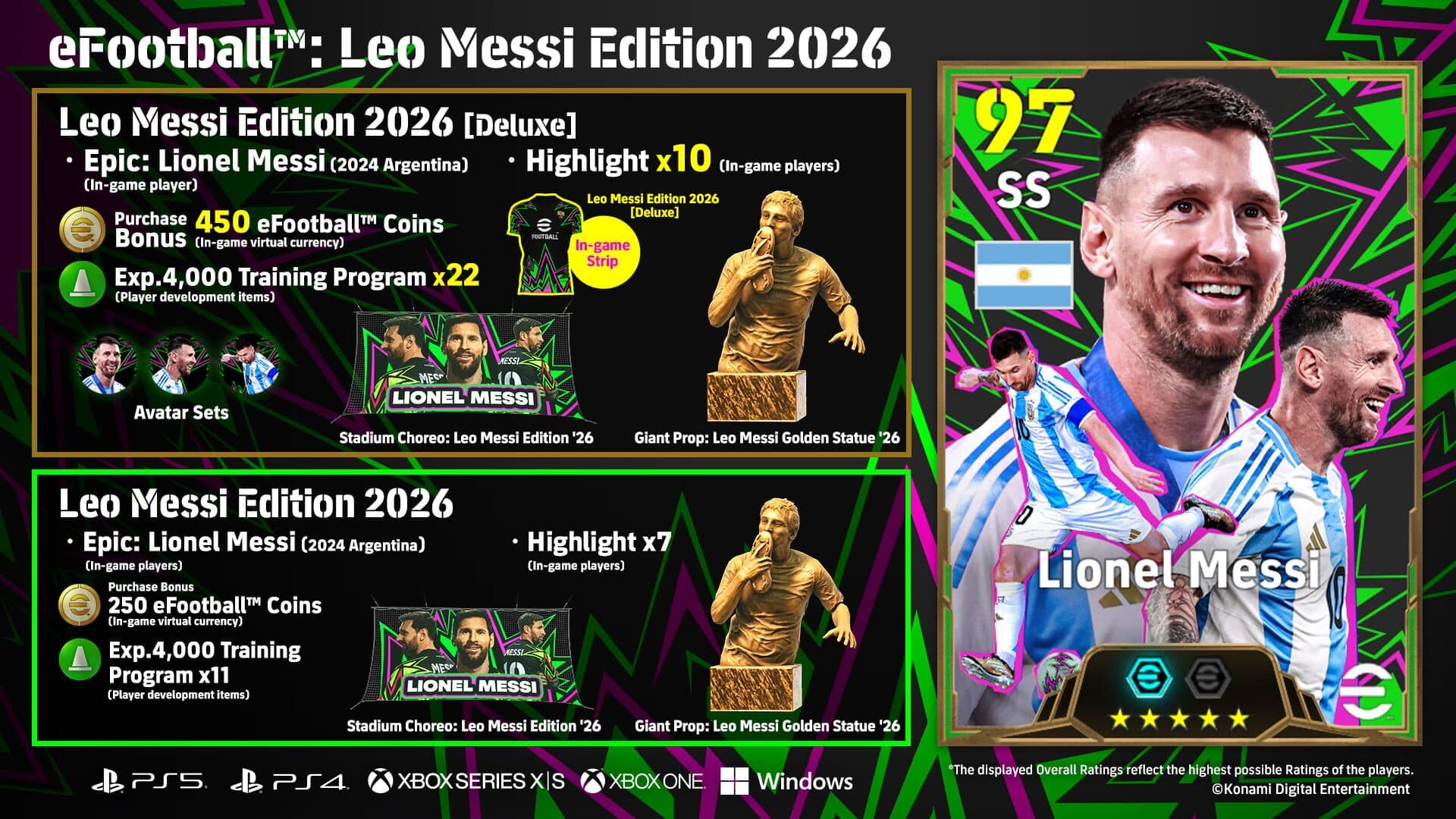 eFootball: Leo Messi Edition 2026 artwork