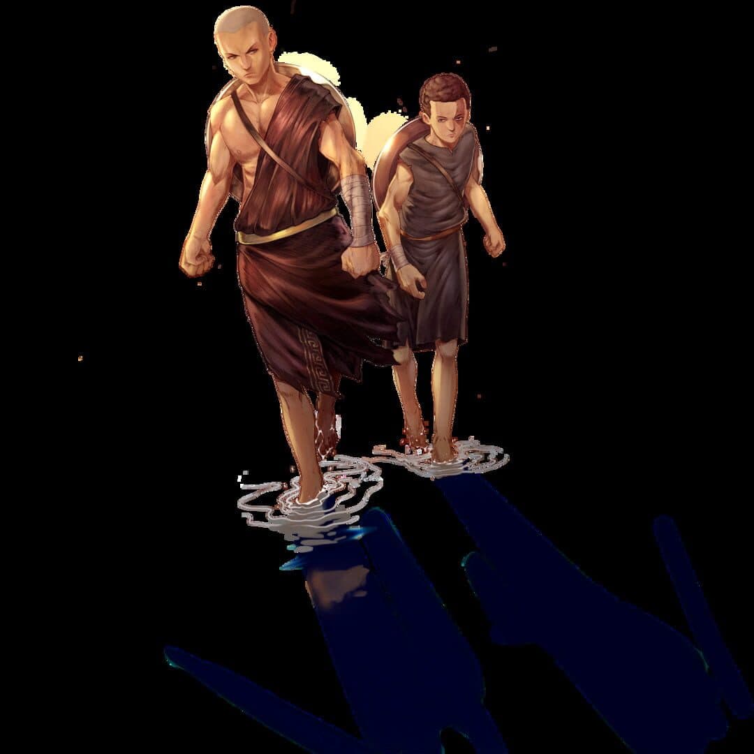 God of War Sons of Sparta artwork