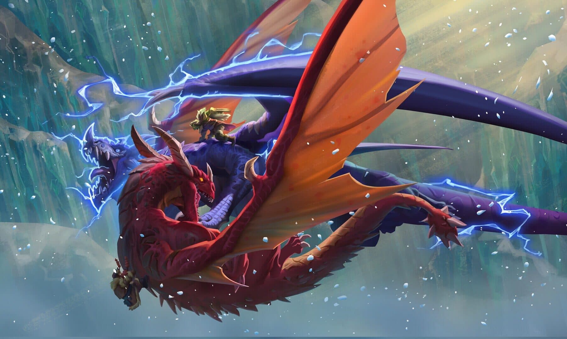 Hearthstone: Descent of Dragons artwork