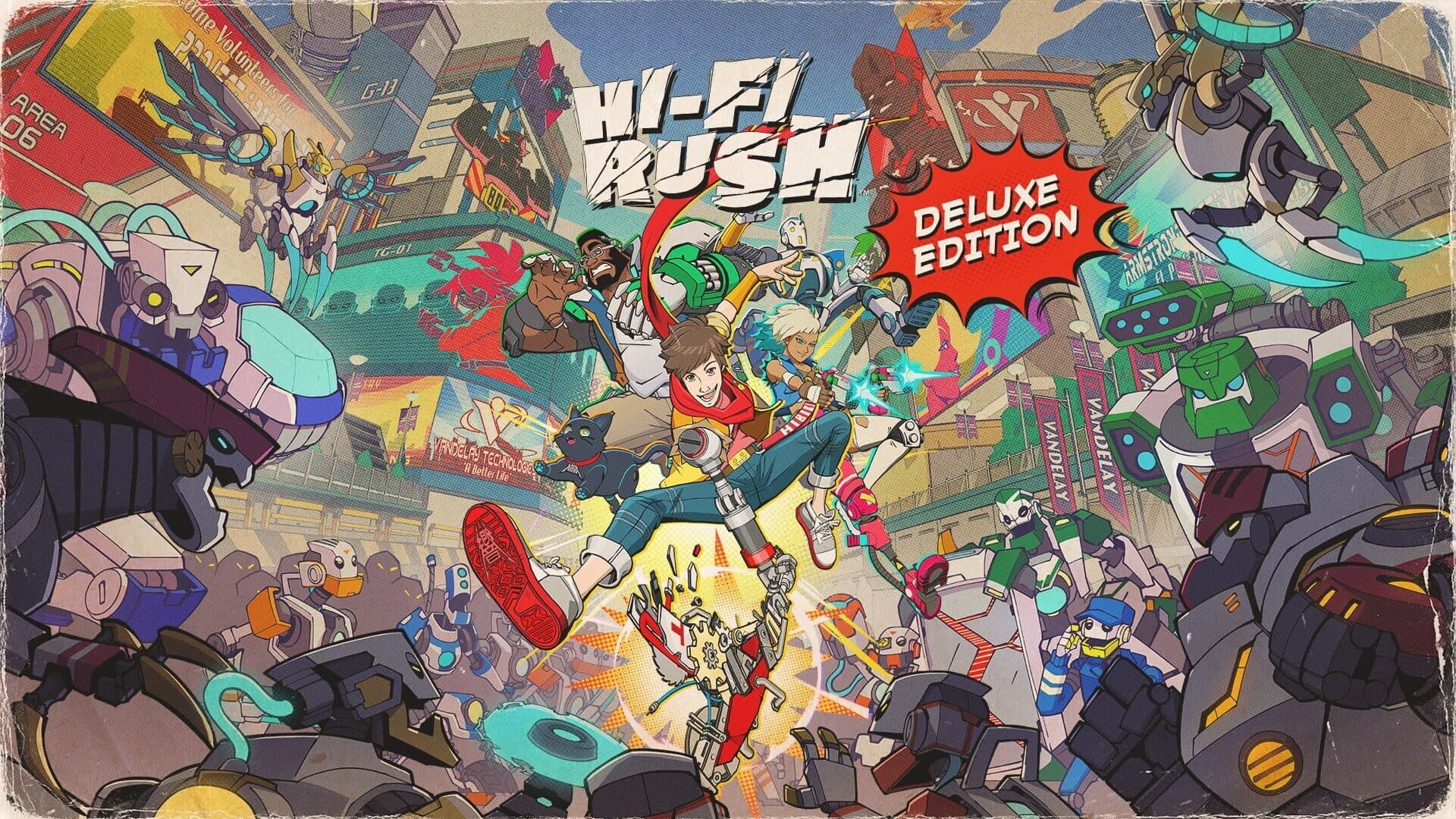 Hi-Fi Rush: Deluxe Edition artwork
