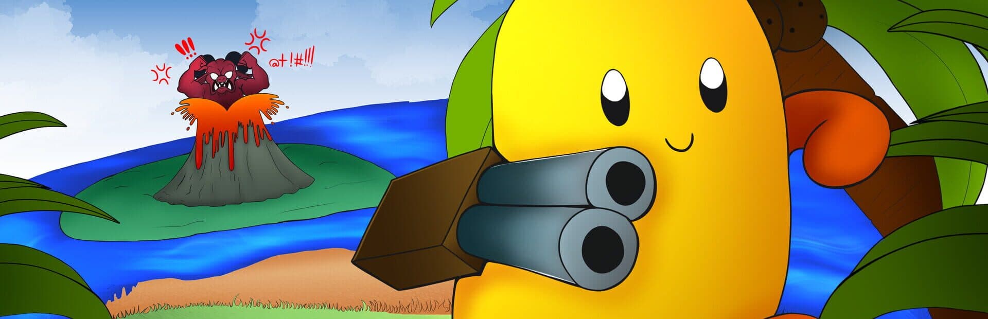 Luckily, My Arm is a Shotgun artwork