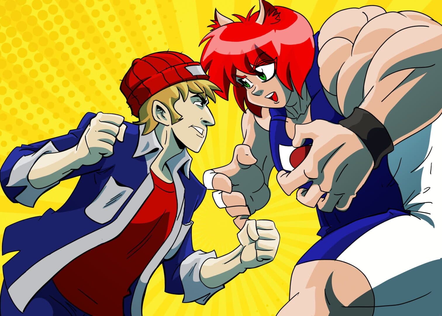 Mega Knockdown artwork