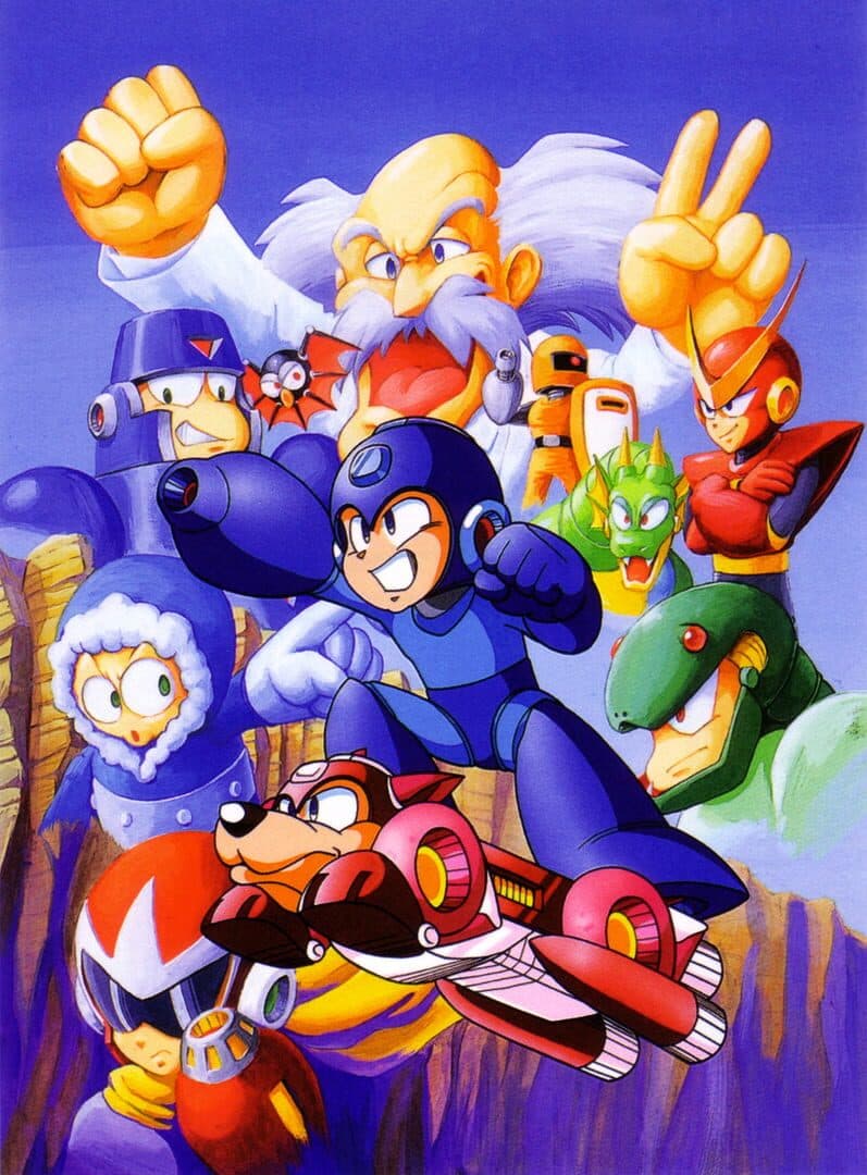 Mega Man: The Wily Wars artwork
