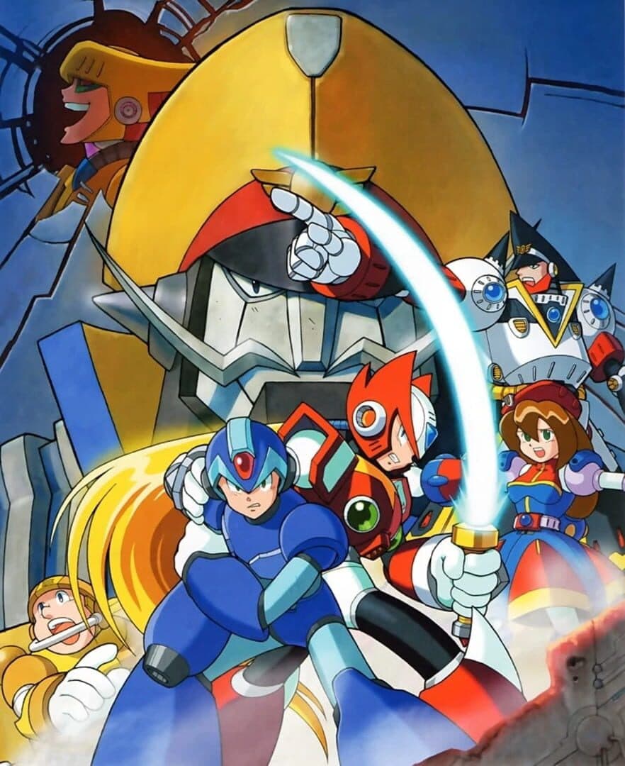 Mega Man X4 artwork