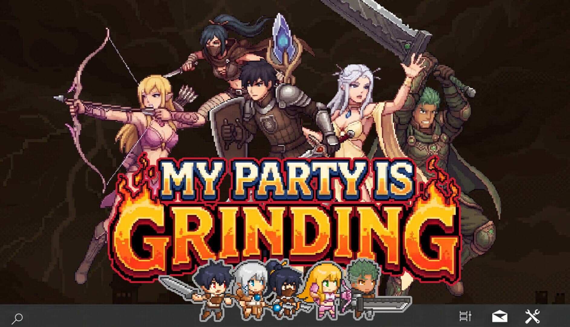 My Party Is Grinding artwork