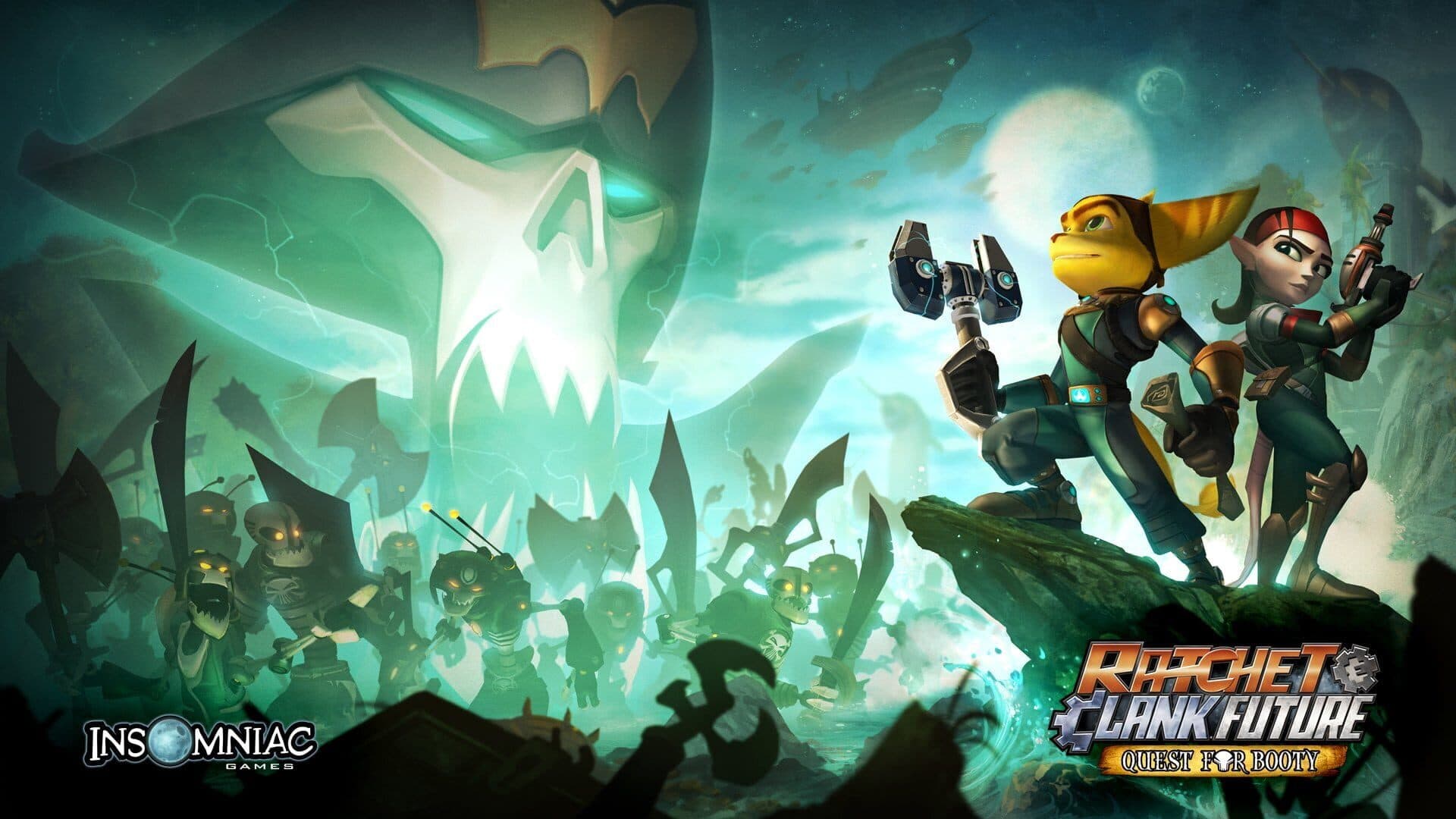Ratchet & Clank Future: Quest for Booty artwork