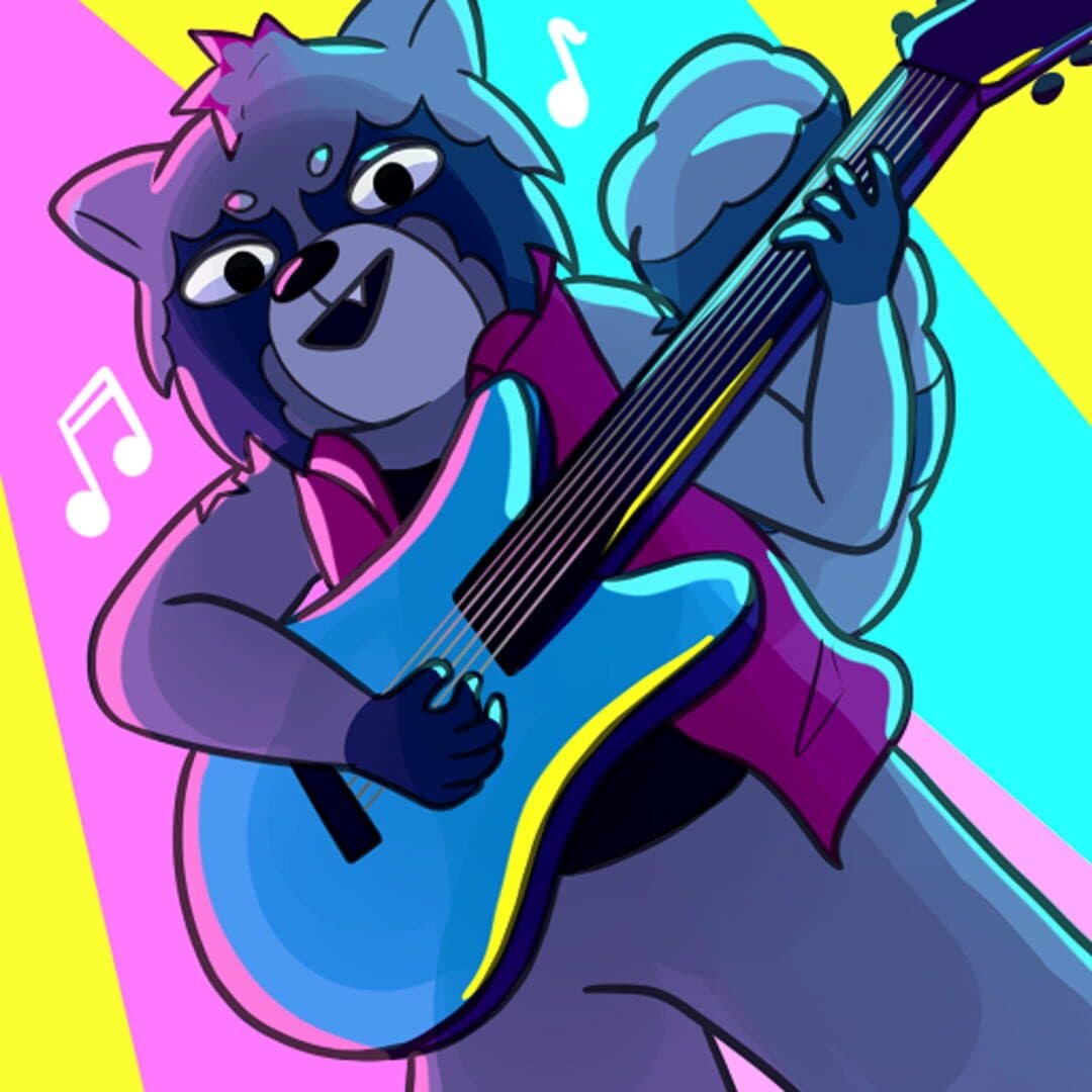 Rock On, Raccoon! artwork