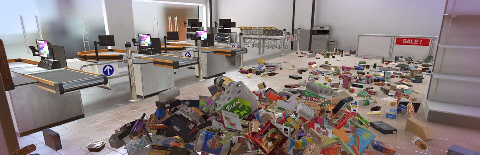 Supermarket Chaos artwork