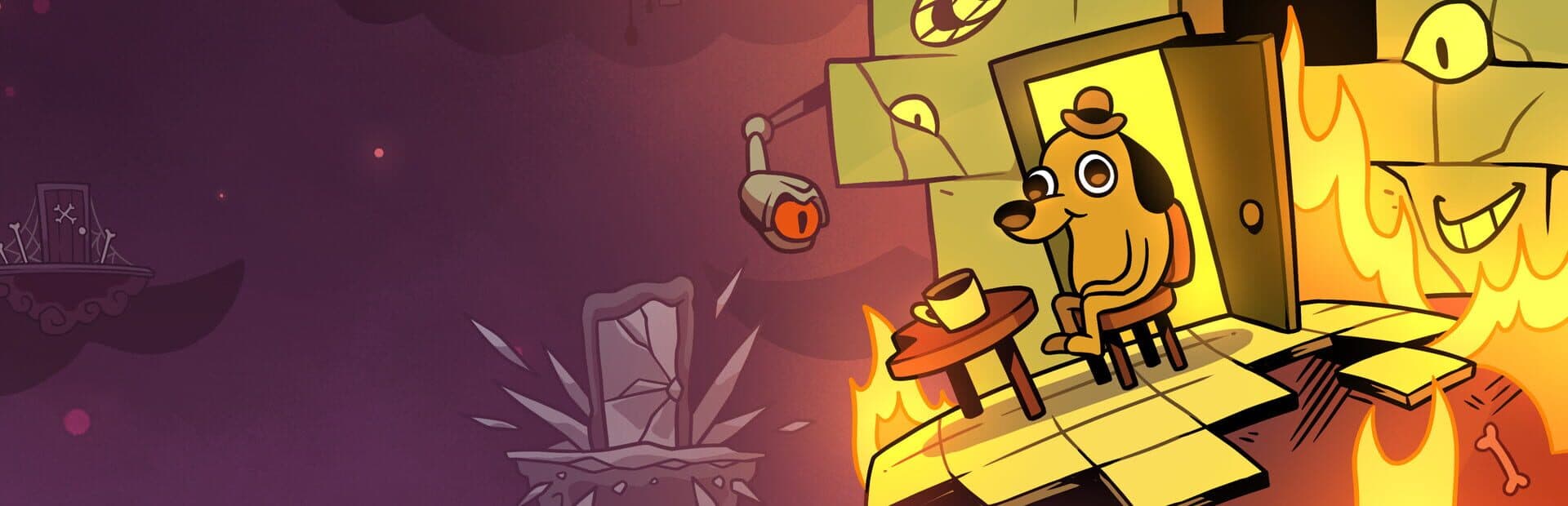 This is Fine: Maximum Cope artwork