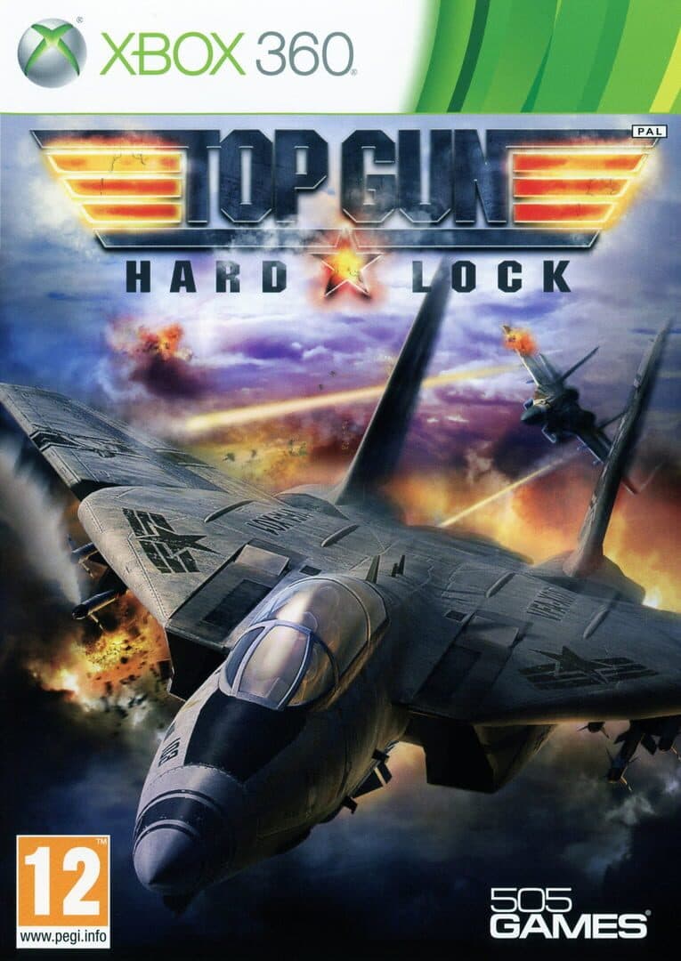Top Gun: Hard Lock artwork