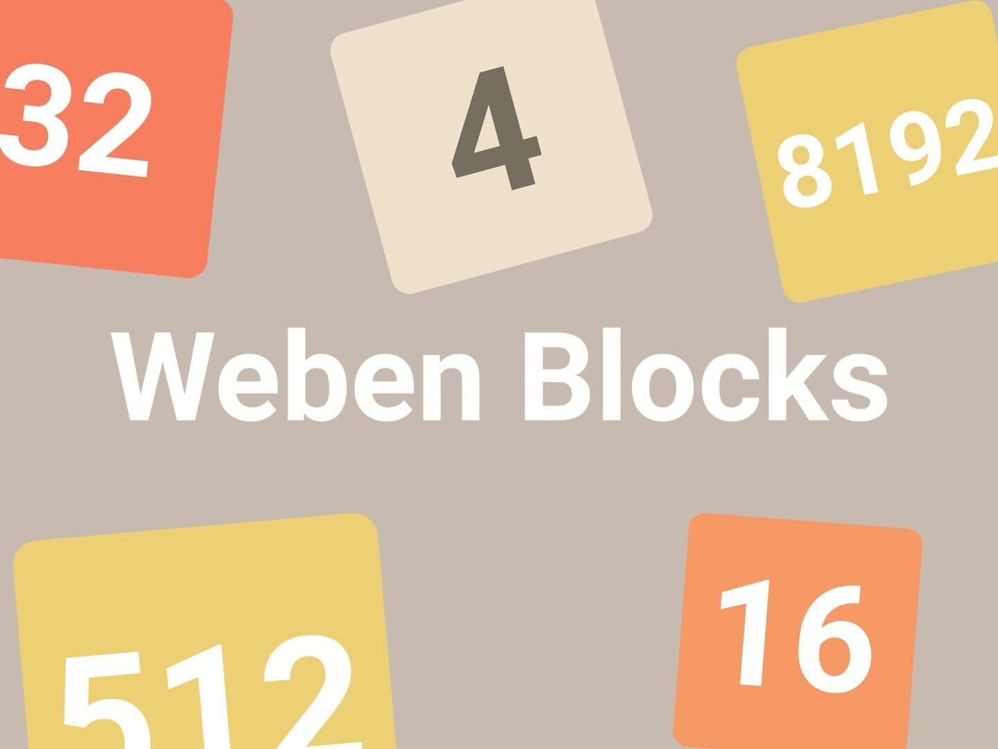 Weben Blocks artwork