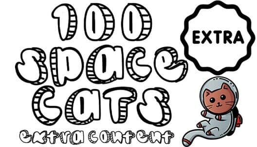 100 Space Cats: Extra Content cover
