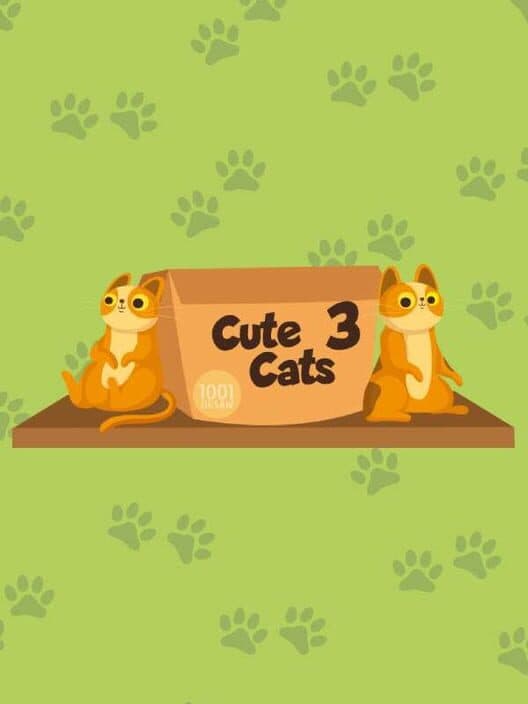 1001 Jigsaw: Cute Cats 3 cover