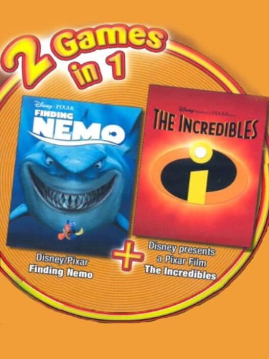 2 Games in 1: Finding Nemo + The Incredibles cover
