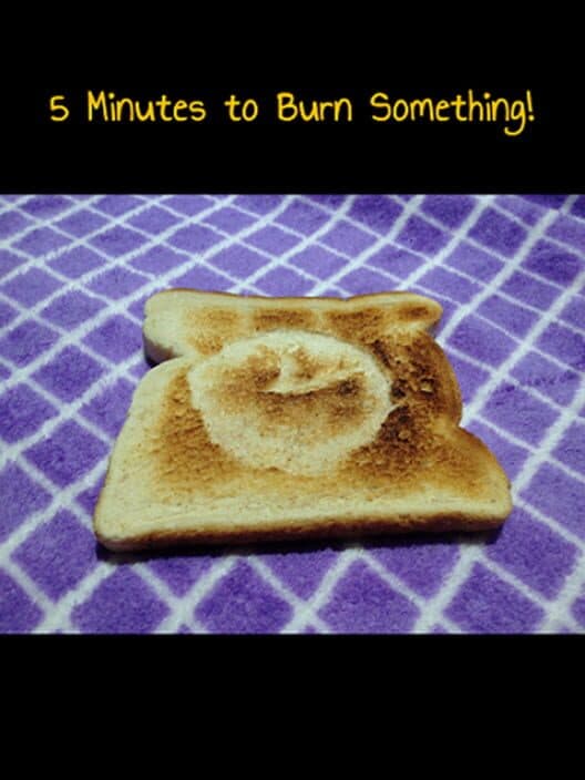 5 Minutes to Burn Something! cover