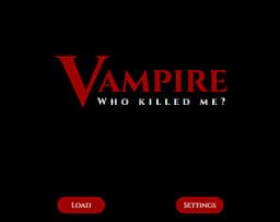 Vampire: Who Killed Me? cover