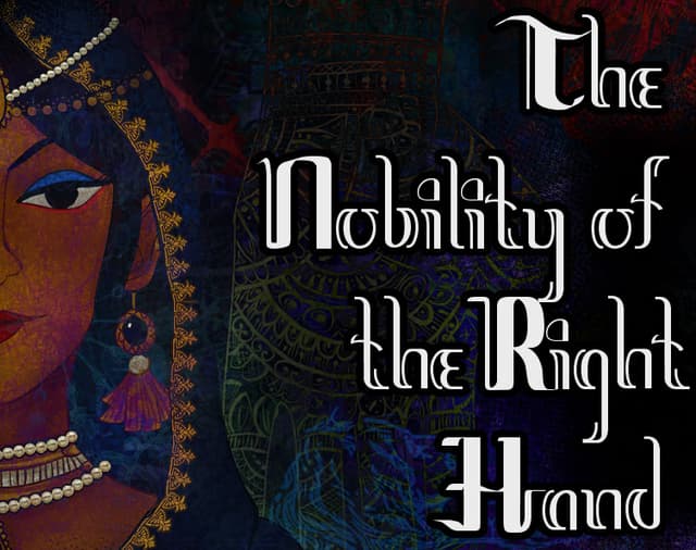 The nobility of the right hand cover