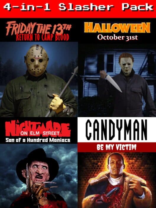8-Bit Slasher 4-in-1 Horror Demakes cover