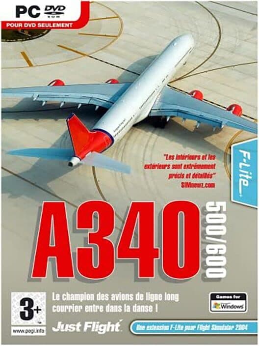 A340-500/600 Expansion pack for FS2004/FSX cover