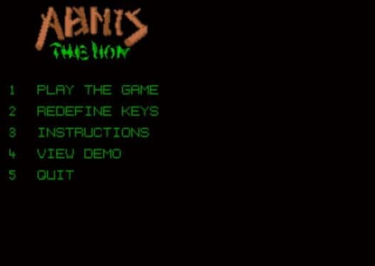 Abmis the Lion cover