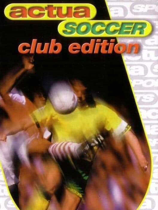 Actua Soccer: Club Edition cover