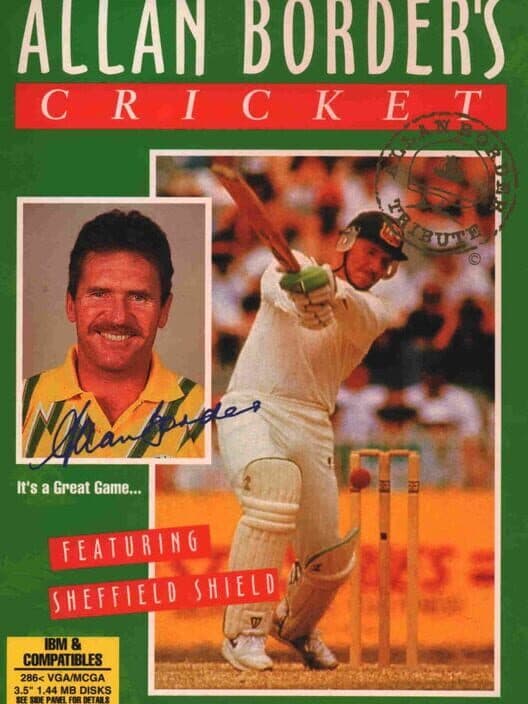 Allan Border's Cricket cover