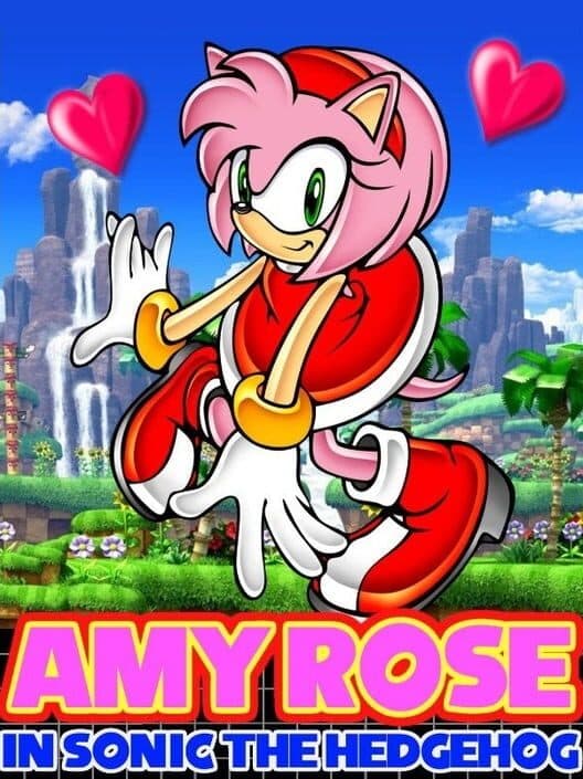 Amy Rose in Sonic the Hedgehog cover