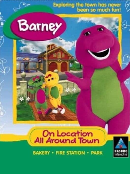 Barney: On Location - All Around Town cover