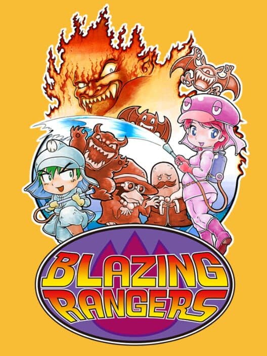 Blazing Rangers cover