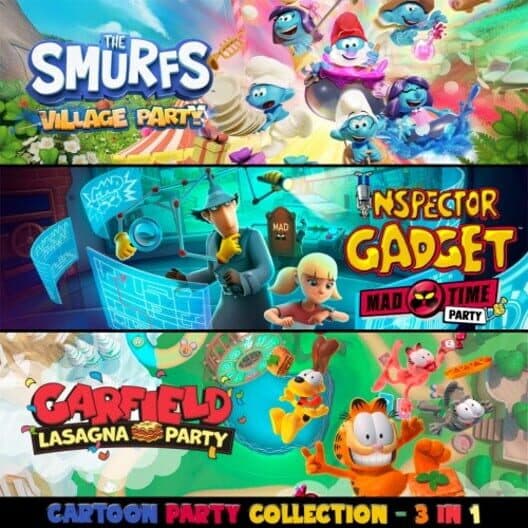 Cartoon Party Collection: 3 in 1 cover