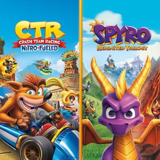 Crash Team Racing Nitro-Fueled + Spyro Reignited Trilogy Bundle cover