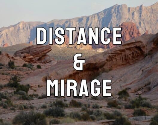 Distance and Mirage cover